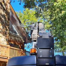 Log Home Surface Stripping And Staining In Jasper GA 22